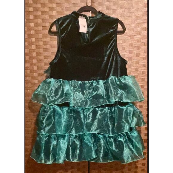 Christmas Tree Holiday Dress- Size 2X - Picture 4 of 4